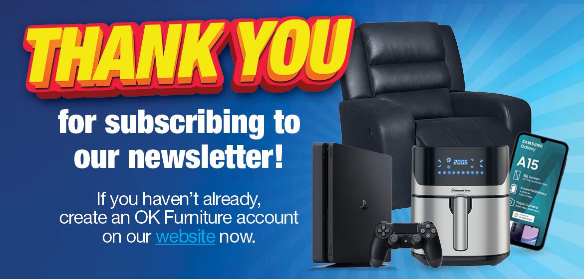 Subscribe Form Thank You Banner